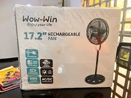 WOW-WIN Rechargeable Fan