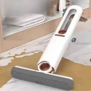 Multifunctional lazy mini mop- hands-free washing sponge absorbent bathroom toilet